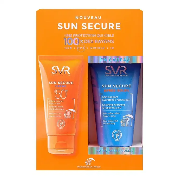 Sun Secure crème SPF 50+ 50ml + après-soleil offert