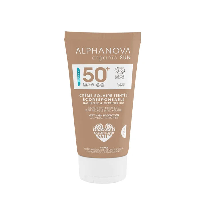 Sun SPF50+ – Crème Solaire Teintée Medium 50 ml