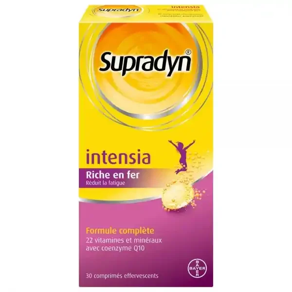 Supradyn Intensia Vitamines, Minéraux et Fer Eff. 30 comprimés