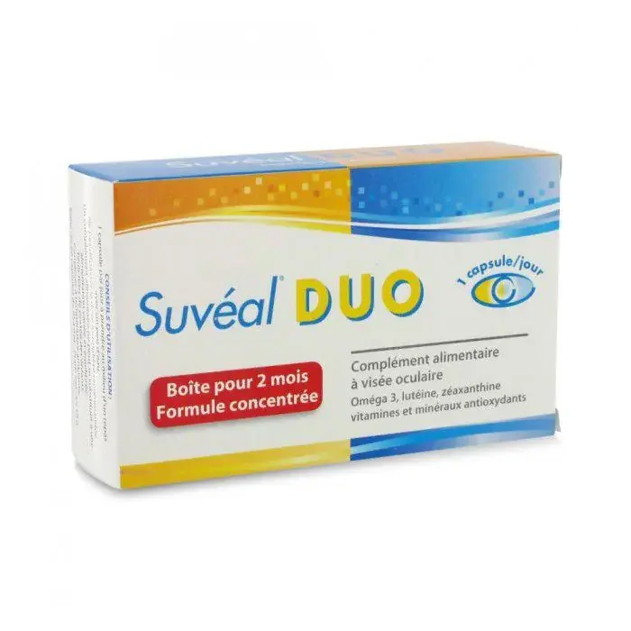 Suvéal duo 60 caps