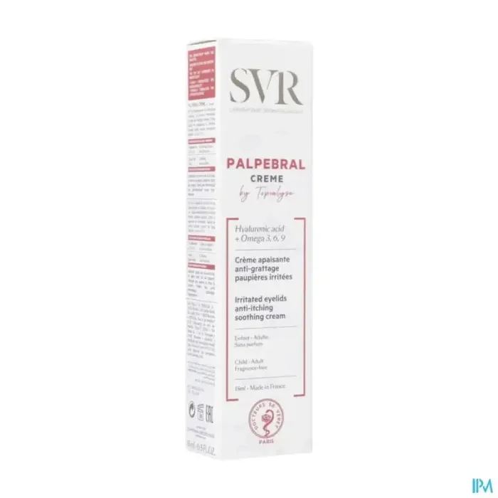 Svr palpebral by topialyse demaquillant yeux paupieres 15ml