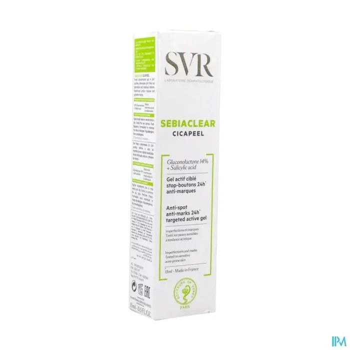 Svr sebiaclear cicapeel gel 15ml