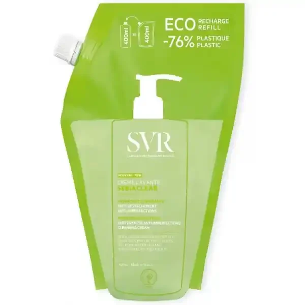 SVR Sebiaclear Crème Lavante Eco-Recharge 400 ml