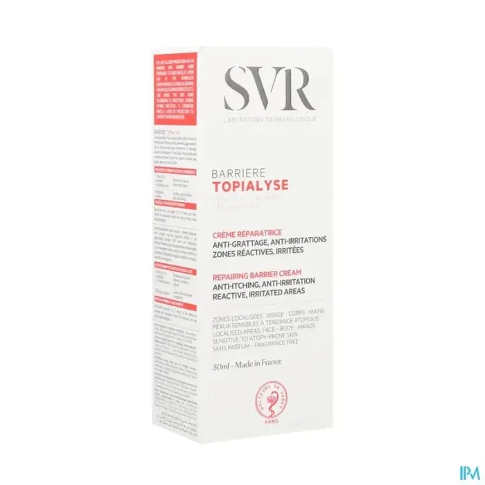 Svr topialyse barriere crème reparatrice 50ml