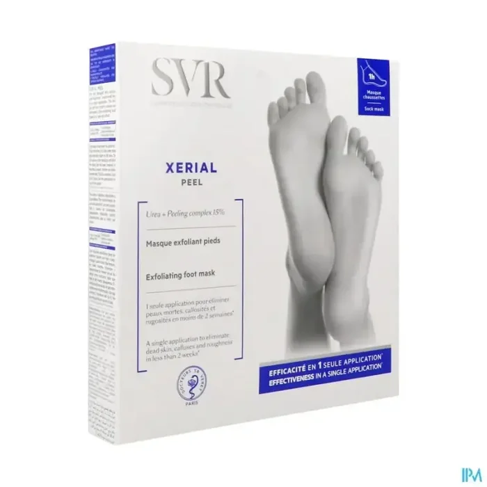 Svr xerial peel masque exfoliant pieds 40ml