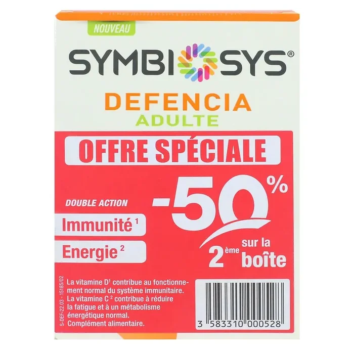 Symbiosys Defencia adulte 2×30 gélules