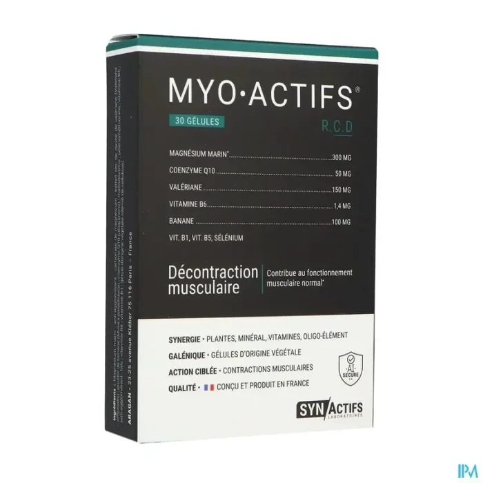 Synactifs myo actifs gelule 30