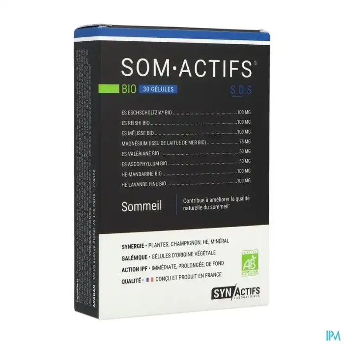 Synactifs som actifs bio gelule 30