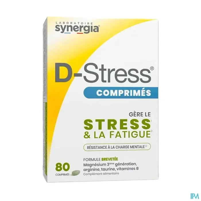 Synergia d stress comprimé 80