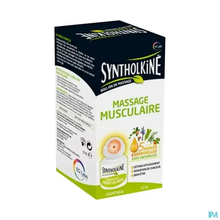 Syntholkine massage musculaire roll on 50ml