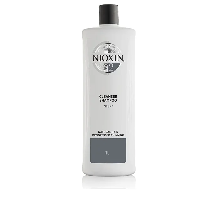 SYSTEM 2 – Shampooing – Cheveux Fins, Naturels et Très Fragilisés – Étape 1 1000 ml
