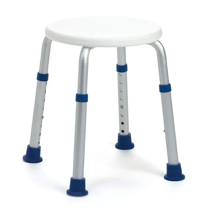 Tabouret rond Jinny blanc