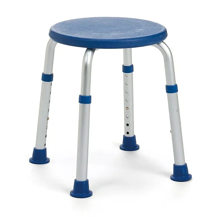 Tabouret rond Jinny bleu