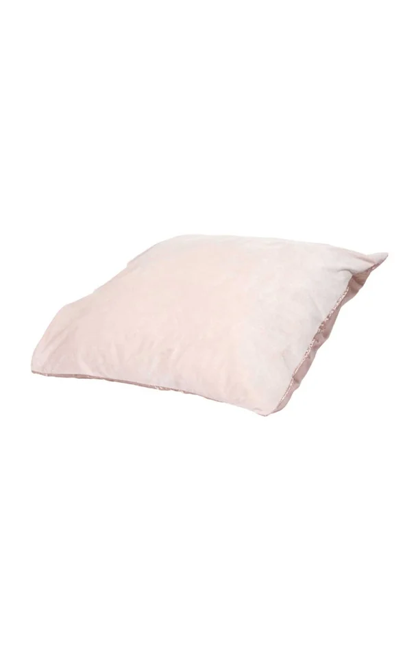 Taie d’oreiller microfibre – Satin – Rose – 60 x 60 cm