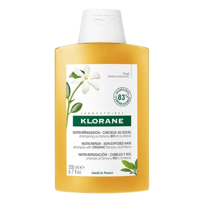 Tamanu Bio Mono&iuml; – Shampooing Apr&egrave;s-Soleil Nutritif – 200ml