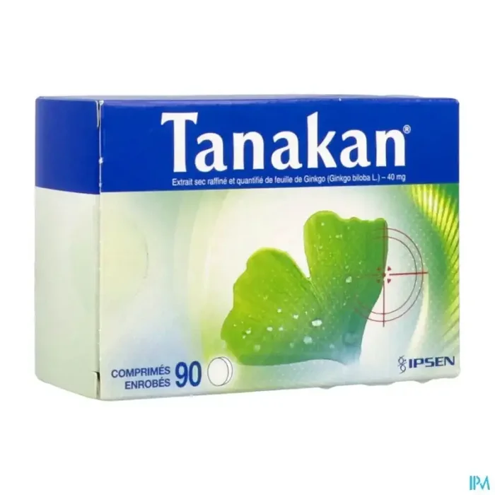Tanakan 40mg comprimé 90