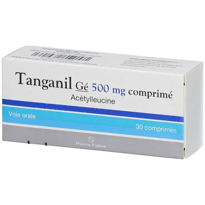 Tanganil Gé 500 mg – Crise vertigineuse – Adultes – 30 comprimés