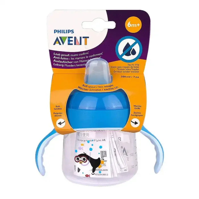 Tasse à bec anti-fuites +6 mois 200ml