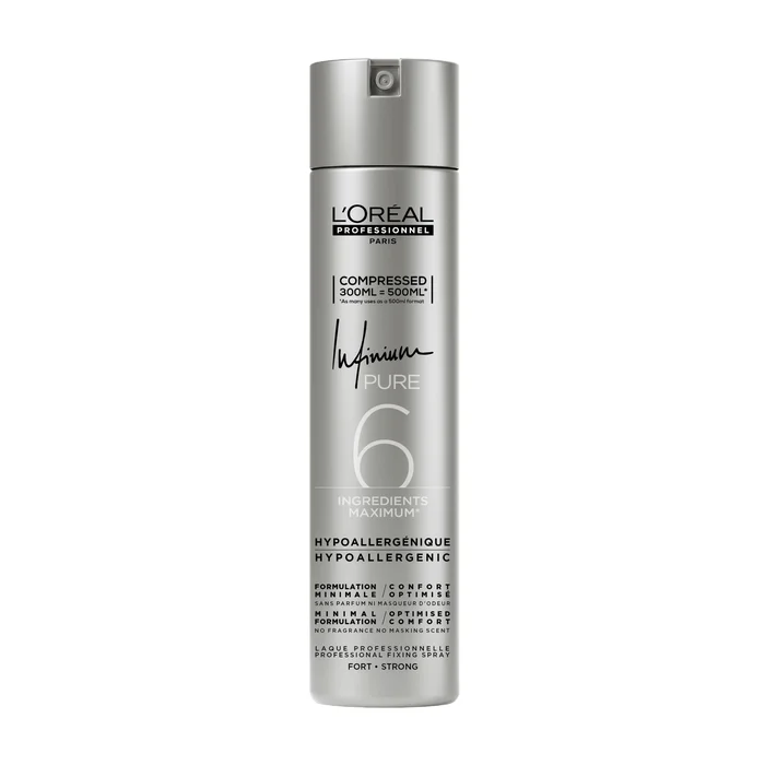 Tecni.art – Infinium Pure – Fort – Laque fixation forte, tenue longue durée 300 ml