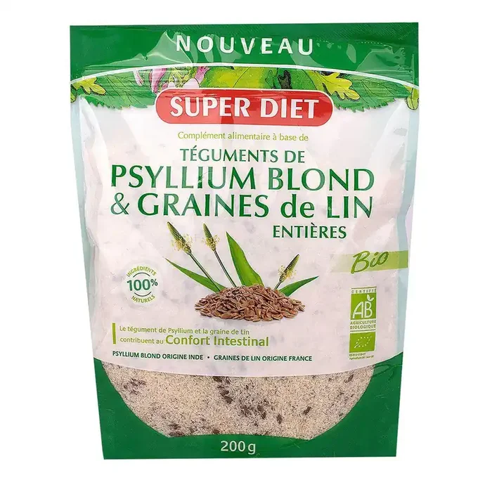 Téguments psyllium blond & lin 200g