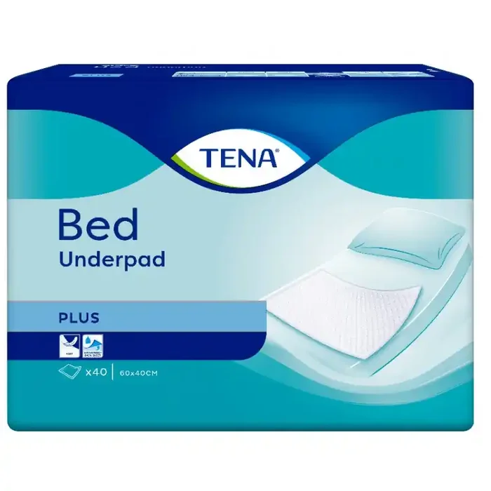 TENA Bed Plus est une protection de lit pour incontinence taille adulte polyvalente