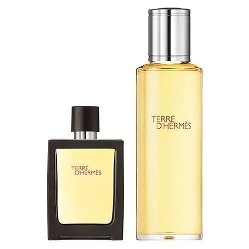 Terre d’Hermès – Parfum Vaporisateur de Voyage 30 ml et Recharge 125 ml