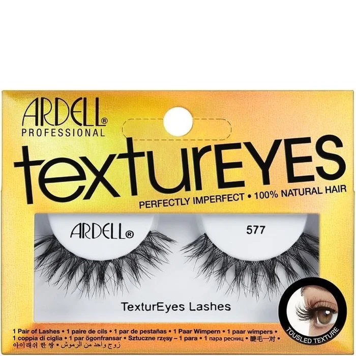 Textureyes Lashes – Faux Cils cheveux textur&eacute;s 100% naturels 577