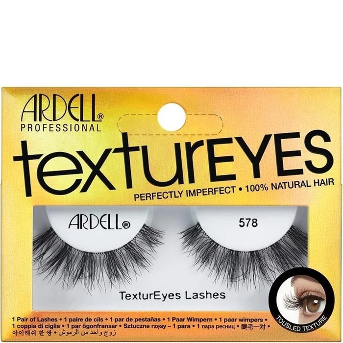Textureyes Lashes – Faux Cils cheveux textur&eacute;s 100% naturels 578