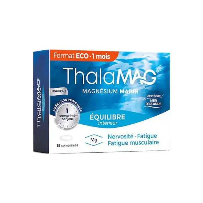 Thalamag Magnesium Marin equilibre interieur 15 comprimes