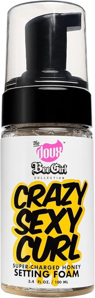 The Doux Bee Girl Crazy Sexy Mousse coiffante pour boucles au miel 100ml