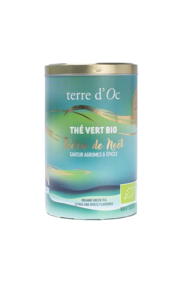 Thé vert bio – Agrumes & épices – 100 g