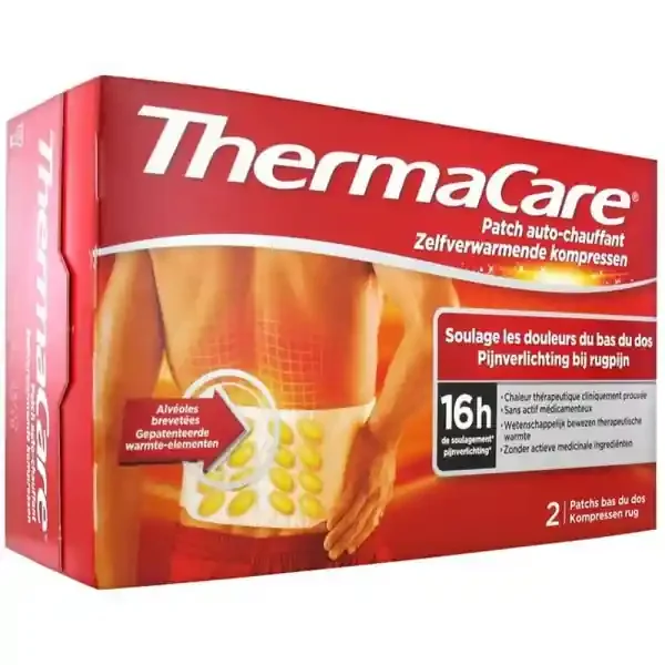 ThermaCare Dos Patchs Chauffants x 2