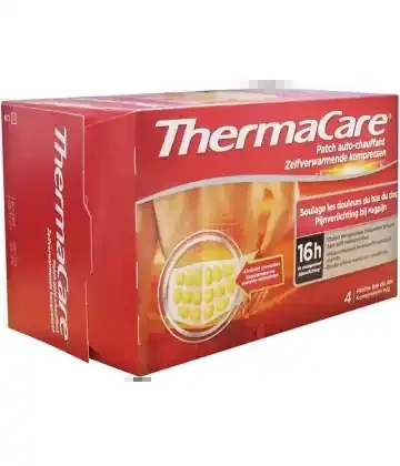 ThermaCare Patch Auto-chauffant Dos x 4