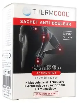 ThermCool Sachet Anti-Douleur 10 Sachets