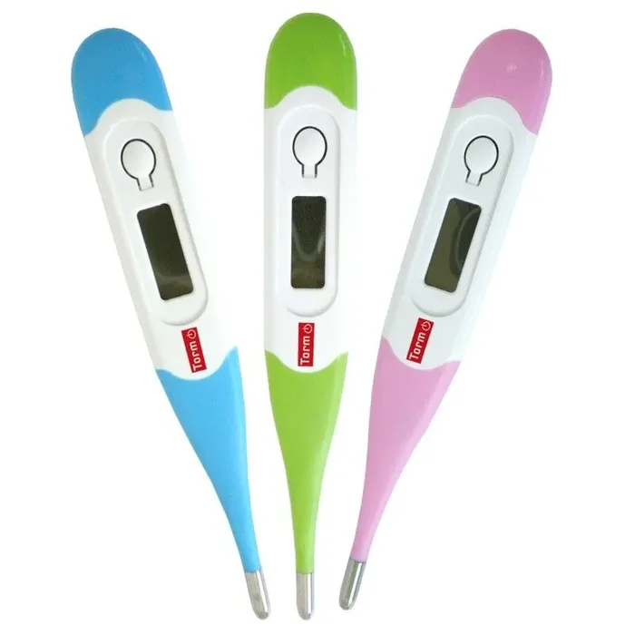 Thermomètre médical électronique à sonde flexible – Par 1
