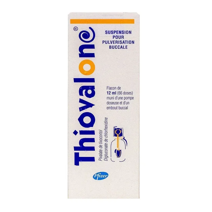 Thiovalone suspension buccale – Collutoire Affections oropharynx – Spray 12ml