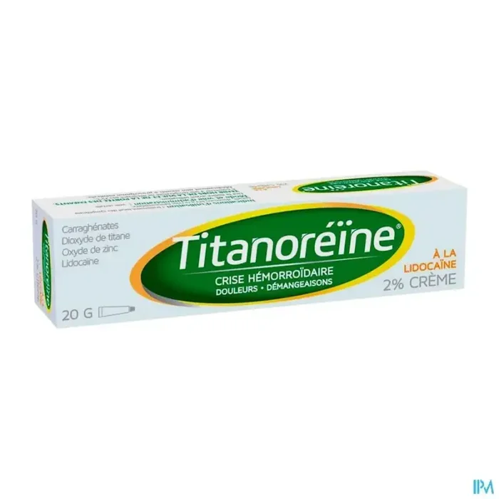 Titanoreine lidocaine crème 2% 20g