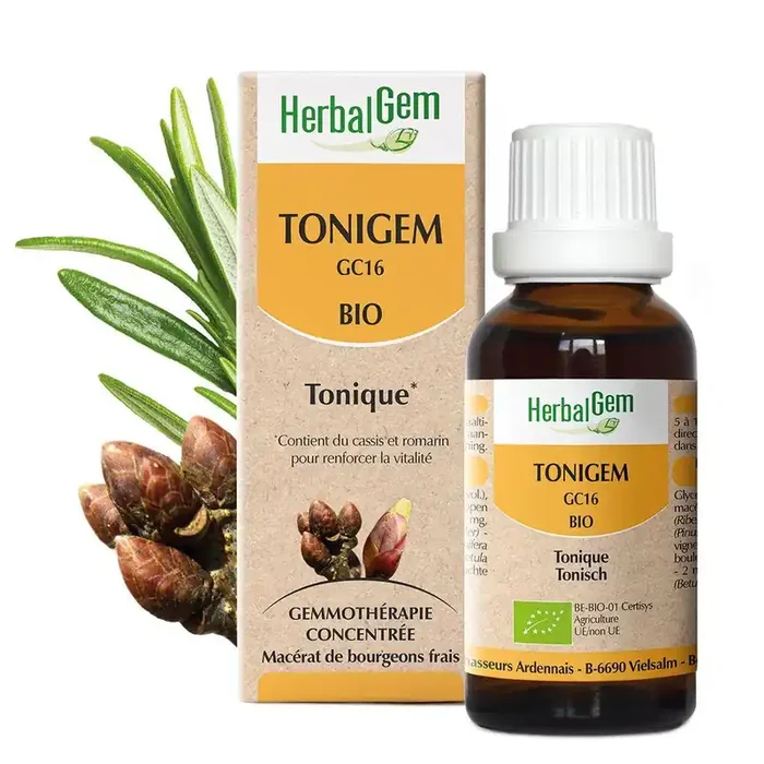 Tonigem Bio 30ml Complexes De Gemmotherapie Herbalgem