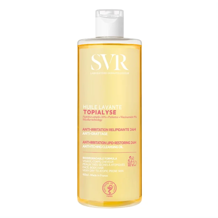 Topialyse – Huile Lavante Relipidante Anti-Grattage 400 ml