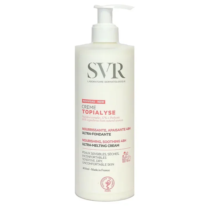 Topialyse crème nourrissante apaisante 48h 400ml
