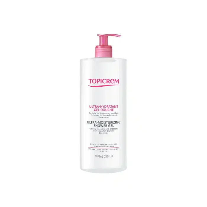 Topicrem ultra-hydratant gel douche 1L