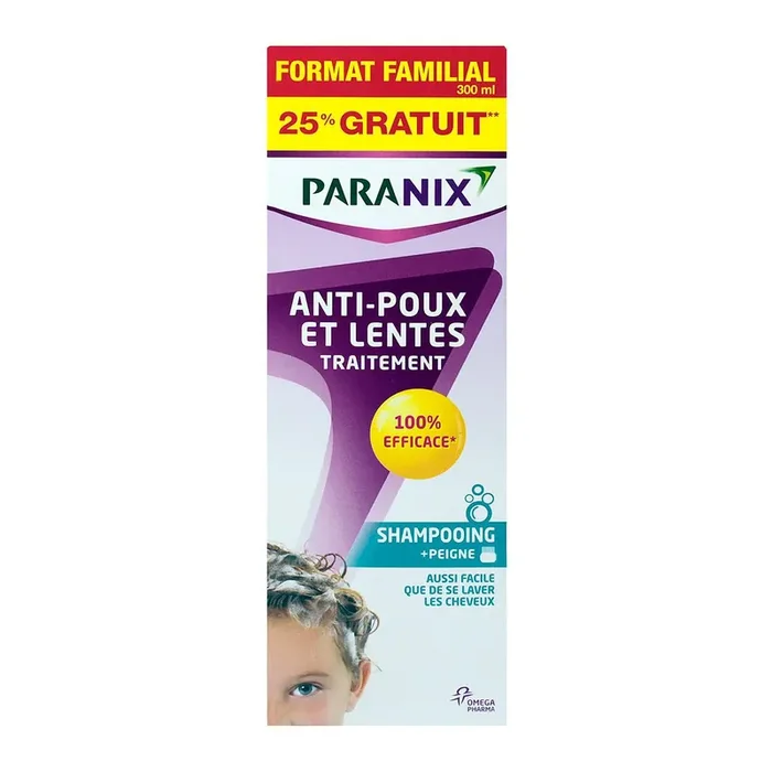 Traitement anti-poux & lentes 300ml
