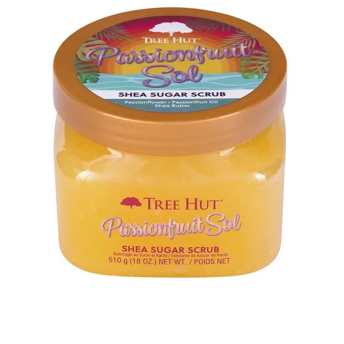 Tree Hut Scrub allo zucchero solare al frutto della passione