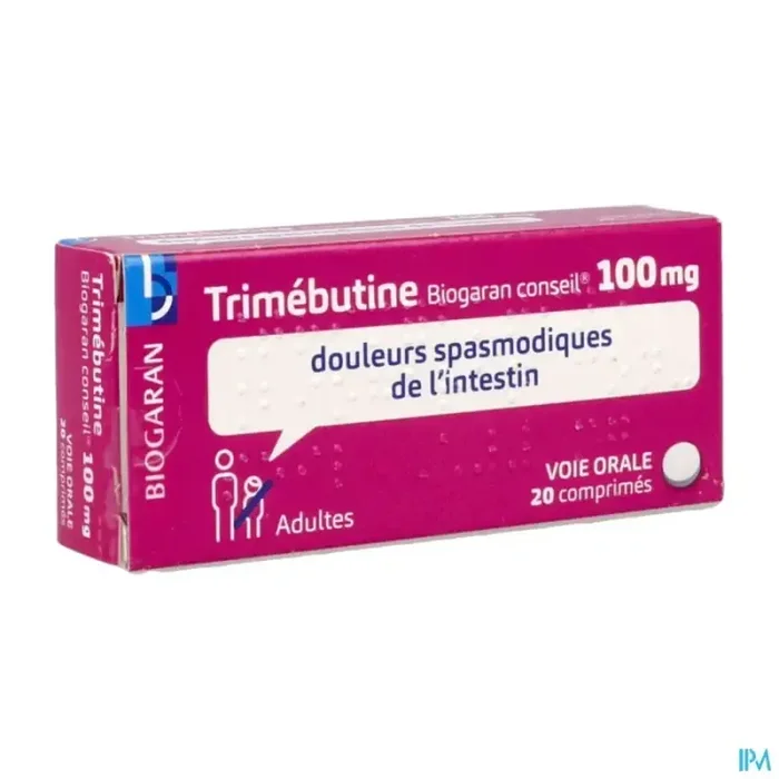 Trimebutine biogaran conseil 100mg comprimé 20