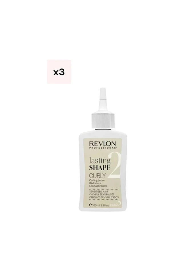 Trio de lotions définition des boucles – Lasting Shape – Cheveux bouclés – 3 x 100 ml