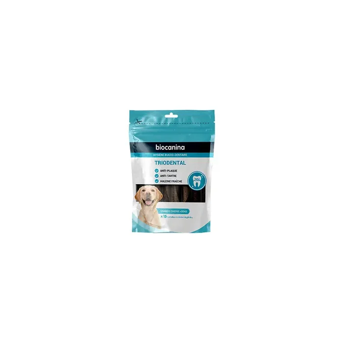TRIODENTAL GRANDS CHIENS 15 LAMELLES BIOCANINA