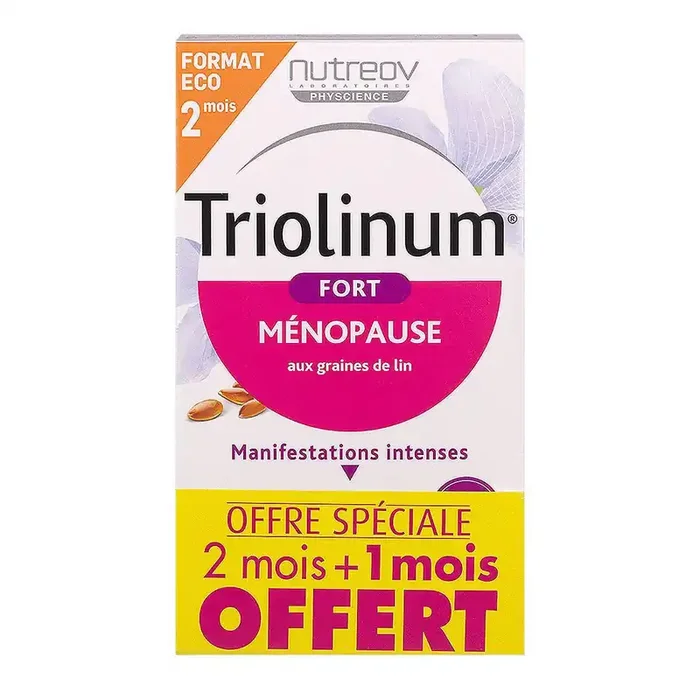 Triolinum fort ménopause 60 capsules + 30 offertes