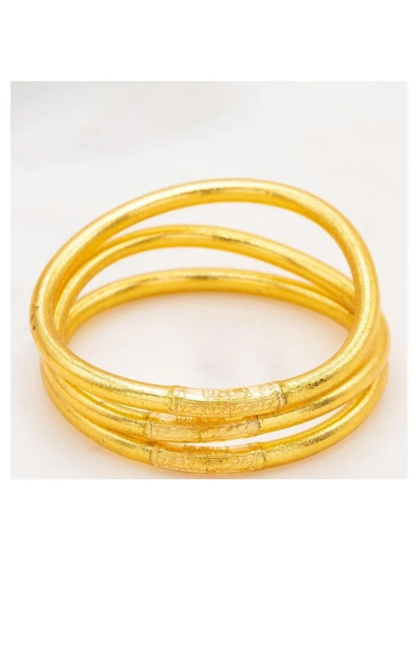 Trois joncs bouddhistes – Doré – Taille S