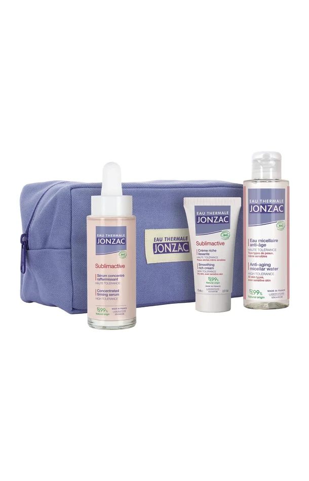 Trousse anti-âge bio – Sublimactive – Peaux matures – Forma voyage – 3 produits