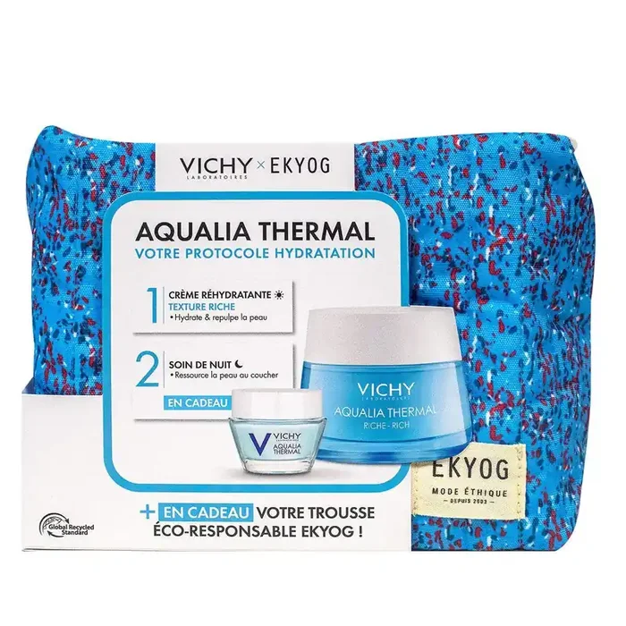 Trousse crème hydratante riche 50ml + mini soin nuit offert